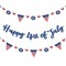 Big Dot of Happiness 4th of July - Independence Day Letter Banner Decoration - 36 Banner Cutouts and Happy 4th of July Banner Letters